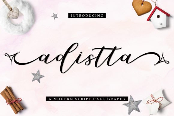 Adistta: A Fresh Script Font for Modern Campaigns