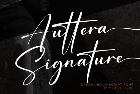 Auttera Signature: A Refined Script Font for Brand-First Design