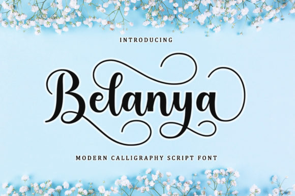 Belanya: A Modern Calligraphy Font