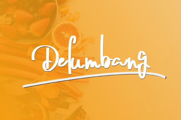 Delumbang: A Handwritten Script Font for Warm, Human-Centered Web Design