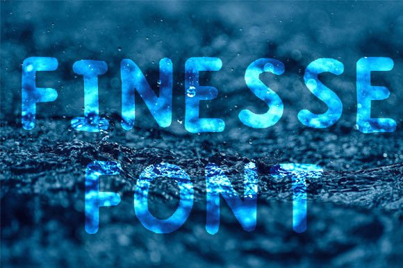 Finesse: A Handwritten Font for Creative Projects