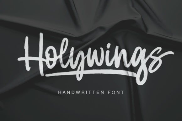 Holywings: A Handwritten Font for Elegant Design