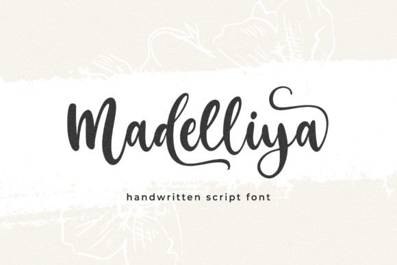 Madelliya: A Festive Script Font