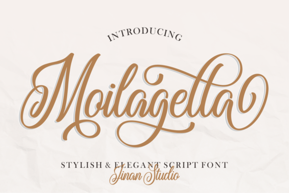 Moilagella: Elegant Script Font for Creators