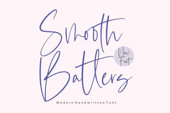 Smooth Batters Font for Elegant Design