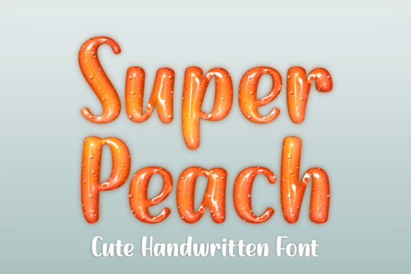 Super Peach Font for Business