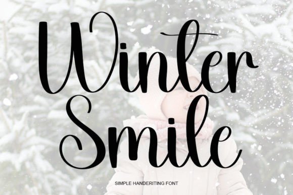 Wintersmile: A Friendly Handwritten Font